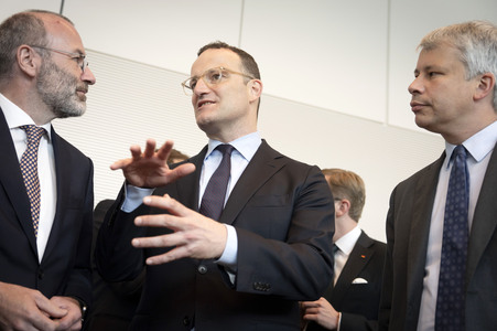 Fraktionssitzung der CDU/CSU-Bundestagsfraktion in Berlin