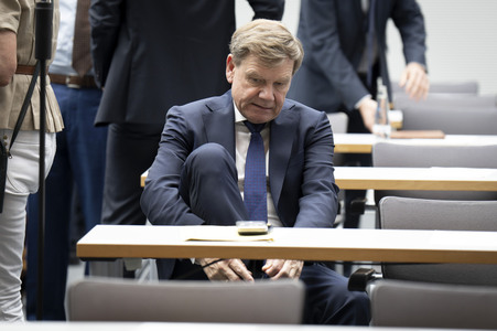 Fraktionssitzung der CDU/CSU-Bundestagsfraktion in Berlin