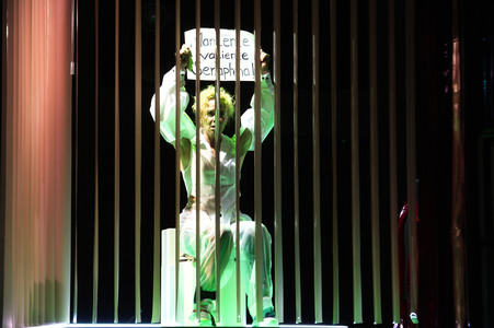 Theaterprobe 'DI-VI-SI-ON' in Berlin