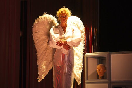 Theaterprobe 'DI-VI-SI-ON' in Berlin