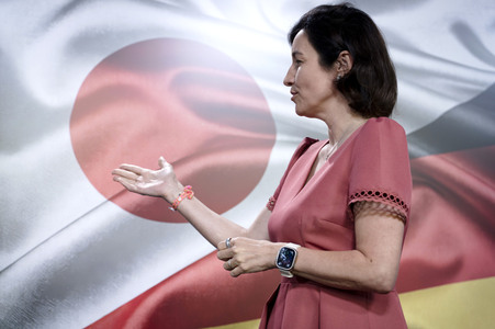 Unterzeichnung von Absichtserklärungen zwischen Japan und Deutschland in Berlin