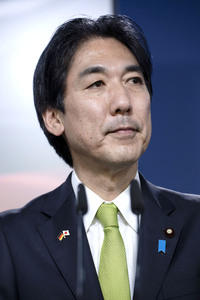 Unterzeichnung von Absichtserklärungen zwischen Japan und Deutschland in Berlin