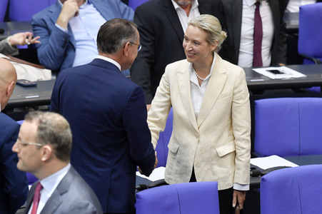 14. Sitzung des Deutschen Bundestages in Berlin