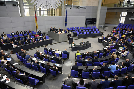 14. Sitzung des Deutschen Bundestages in Berlin