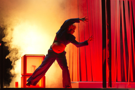 Theaterprobe 'DI-VI-SI-ON' in Berlin