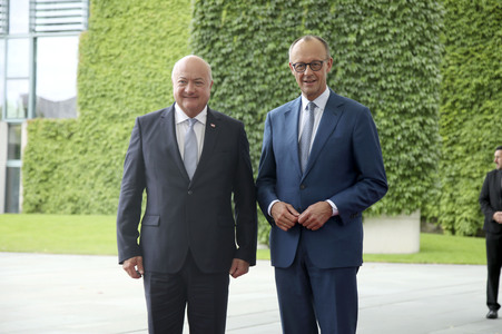 Empfang des österreichischen Bundeskanzlers in Berlin