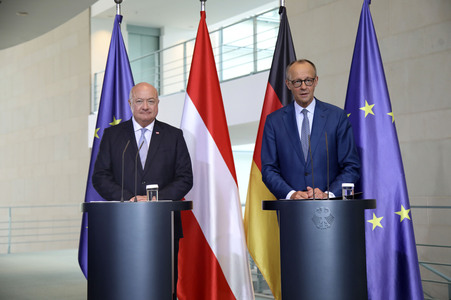 Empfang des österreichischen Bundeskanzlers in Berlin
