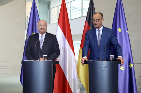 Empfang des österreichischen Bundeskanzlers in Berlin