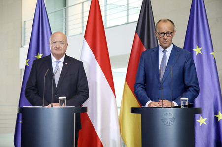 Empfang des österreichischen Bundeskanzlers in Berlin
