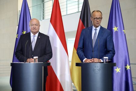 Empfang des österreichischen Bundeskanzlers in Berlin