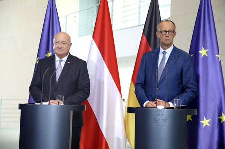 Empfang des österreichischen Bundeskanzlers in Berlin
