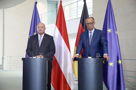 Empfang des österreichischen Bundeskanzlers in Berlin