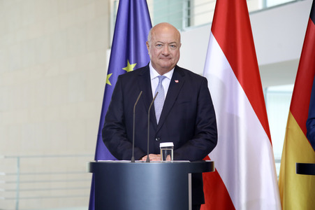 Empfang des österreichischen Bundeskanzlers in Berlin
