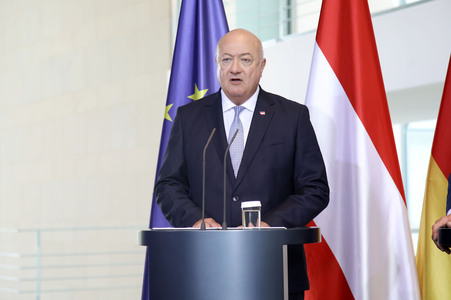 Empfang des österreichischen Bundeskanzlers in Berlin