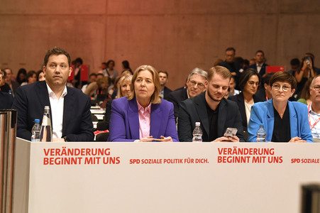 Bundesparteitag der SPD in Berlin
