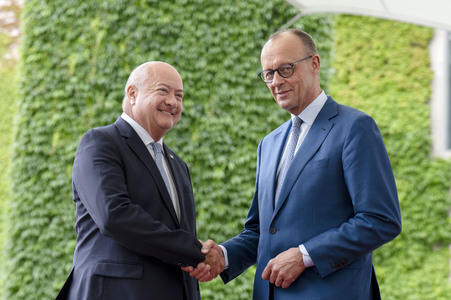 Empfang des österreichischen Bundeskanzlers in Berlin