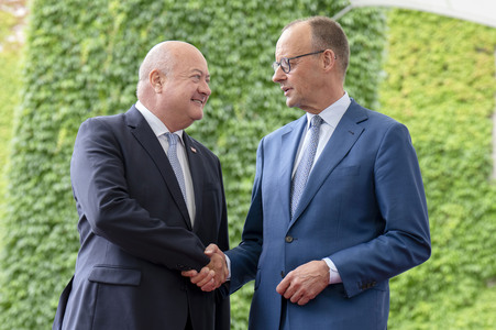 Empfang des österreichischen Bundeskanzlers in Berlin