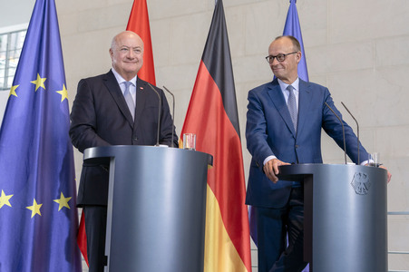 Empfang des österreichischen Bundeskanzlers in Berlin