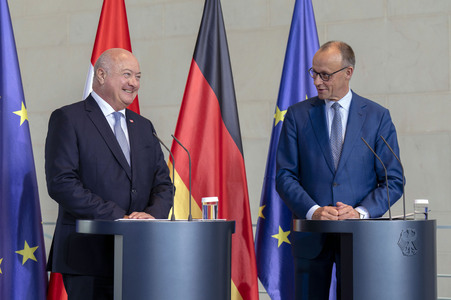 Empfang des österreichischen Bundeskanzlers in Berlin