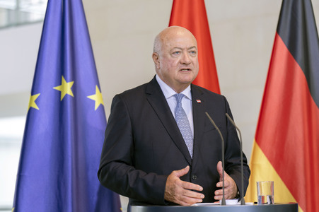 Empfang des österreichischen Bundeskanzlers in Berlin