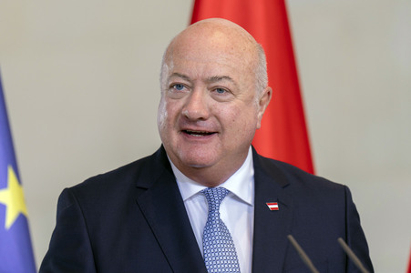 Empfang des österreichischen Bundeskanzlers in Berlin