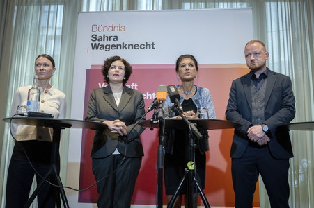 Klausurtagung des BSW-Parteivorstands in Berlin
