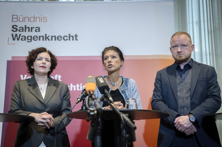 Klausurtagung des BSW-Parteivorstands in Berlin