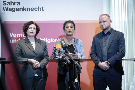 Klausurtagung des BSW-Parteivorstands in Berlin