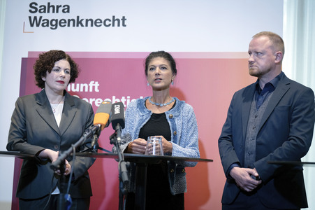Klausurtagung des BSW-Parteivorstands in Berlin