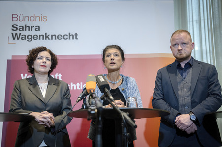 Klausurtagung des BSW-Parteivorstands in Berlin