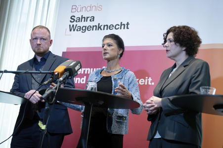 Klausurtagung des BSW-Parteivorstands in Berlin