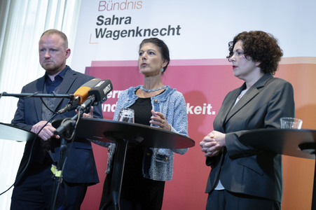 Klausurtagung des BSW-Parteivorstands in Berlin