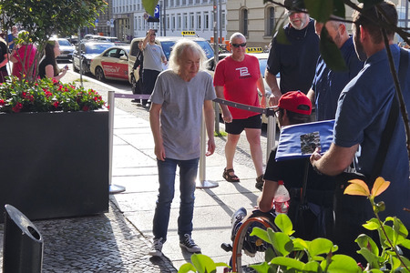 Angus Young von AC/DC in Berlin