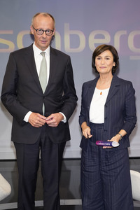 Talkshow 'maischberger' in Berlin