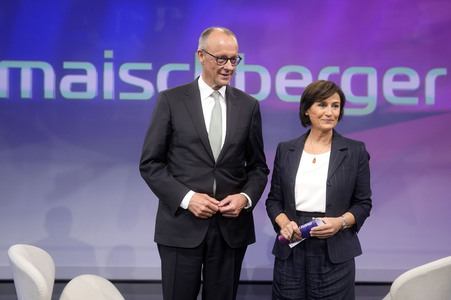 Talkshow 'maischberger' in Berlin