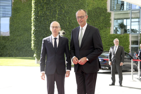 Empfang des Premierministers von Luxemburg in Berlin