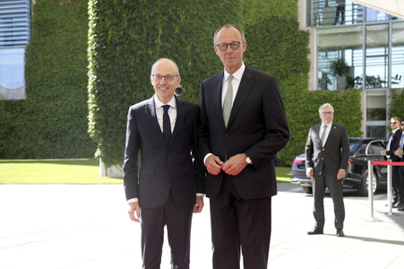 Empfang des Premierministers von Luxemburg in Berlin