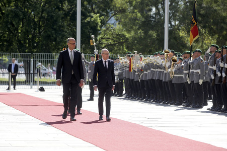 Empfang des Premierministers von Luxemburg in Berlin