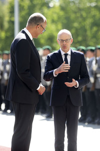 Empfang des Premierministers von Luxemburg in Berlin