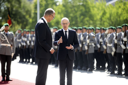Empfang des Premierministers von Luxemburg in Berlin