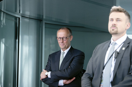 Empfang des Premierministers von Luxemburg in Berlin