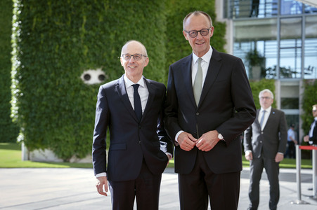Empfang des Premierministers von Luxemburg in Berlin