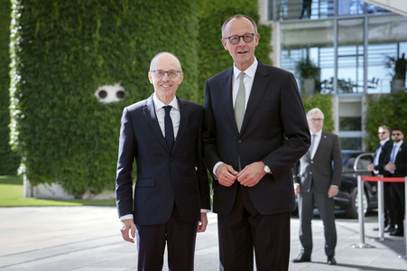 Empfang des Premierministers von Luxemburg in Berlin