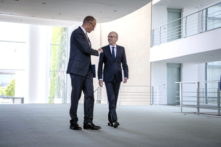 Empfang des Premierministers von Luxemburg in Berlin