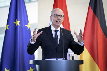 Empfang des Premierministers von Luxemburg in Berlin