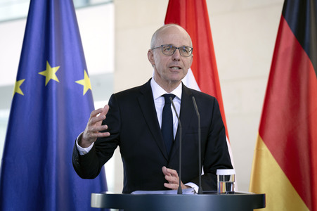 Empfang des Premierministers von Luxemburg in Berlin