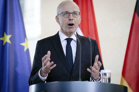 Empfang des Premierministers von Luxemburg in Berlin