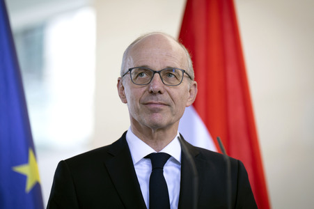 Empfang des Premierministers von Luxemburg in Berlin