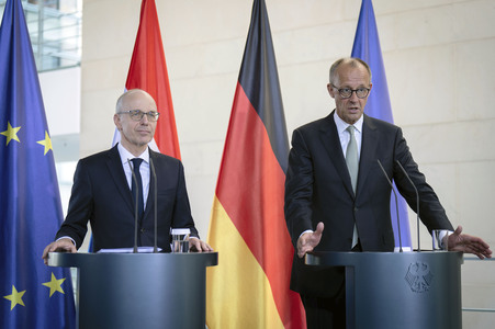 Empfang des Premierministers von Luxemburg in Berlin