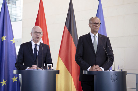 Empfang des Premierministers von Luxemburg in Berlin